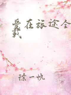 爱在旅途全集下载