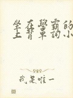 坐在学霸的棍子上背单词小说