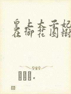 皇上太子妃沈音在御花园树上