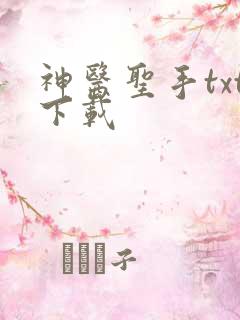神医圣手txt下载