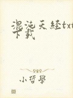 混沌天经txt下载