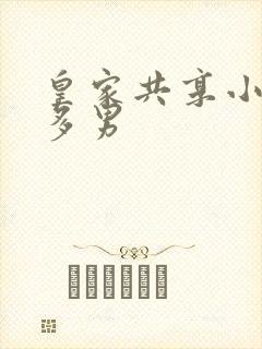 皇家共享小公主多男