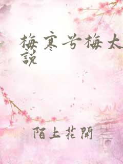 梅寒兮梅太颜小说