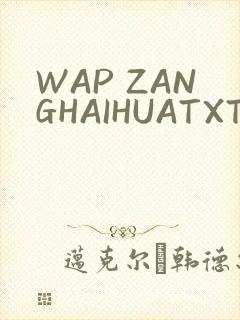 WAP ZANGHAIHUATXT