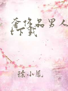 奢侈品男人txt下载