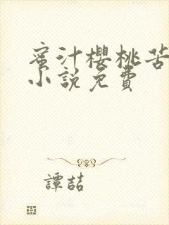 蜜汁樱桃苦咖啡小说免费