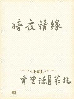 暗夜情缘