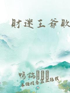 财迷王爷败金妃