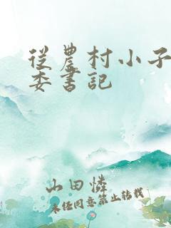 从农村小子到省委书记