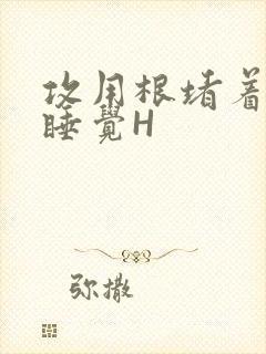 攻用根堵着小受睡觉H