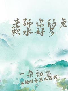 老师你的兔兔好软水好多