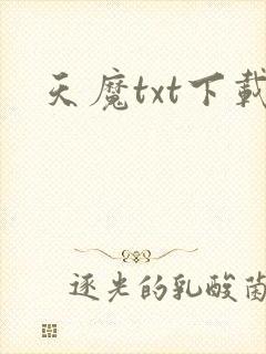 天魔txt下载