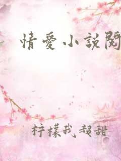 情爱小说阅读网
