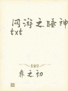 网游之睡神传说txt