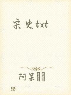 宋史txt