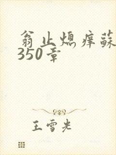 翁止熄痒苏钥第350章