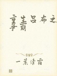 重生吕布之三国争霸