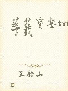 莲花宝鉴txt下载