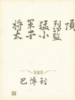 将军猛烈顶弄h太子小蓝