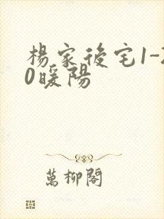 杨家后宅1-20暖阳