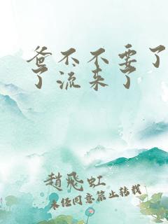 爸不不要了太满了流来了