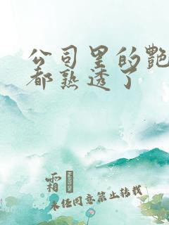 公司里的艳妇们都熟透了