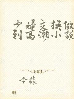 少妇交换做爰做到高潮小说