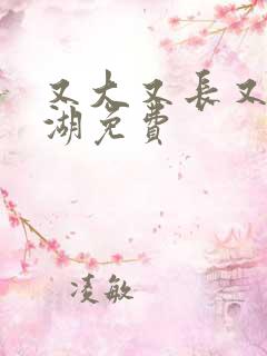 又大又长又租高湖免费