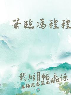 萧临冯程程小说