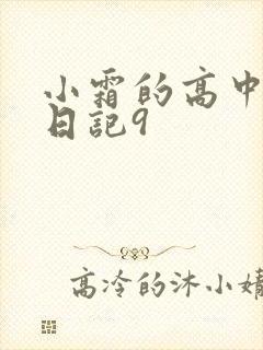 小霜的高中成长日记9