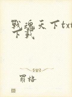 战魂天下txt下载