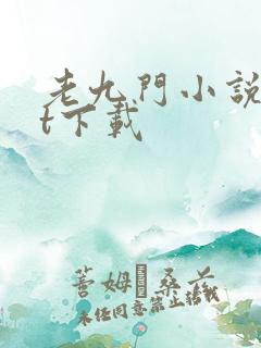 老九门小说txt下载