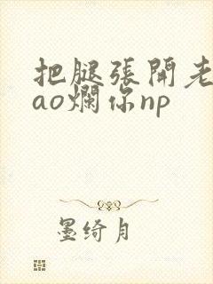 把腿张开老子cao烂你np