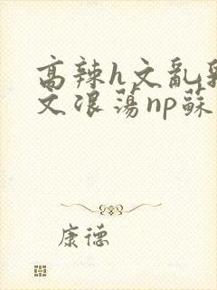 高辣h文乱乳h文浪荡np苏夏