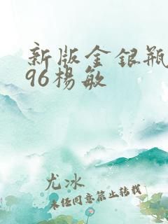 新版金银瓶1996杨敏