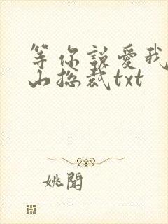 等你说爱我之冰山总裁txt