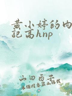 黄小婷的肉欲日记高hnp