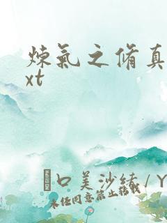 炼气之修真者txt