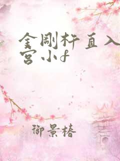 金刚杵直入莲花宫小f