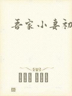 吾家小妻初长成