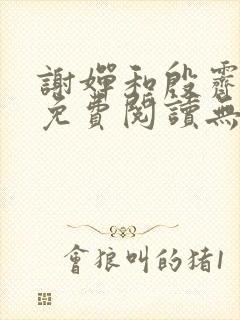 谢婵和殷霁小说免费阅读无弹窗