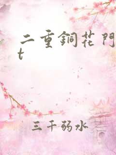 二重铜花门txt