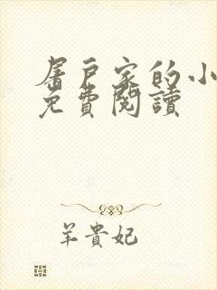 屠户家的小娘子免费阅读