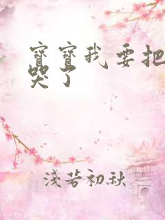 宝宝我要把你顶哭了