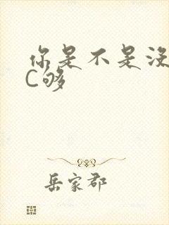 你是不是没有被C够