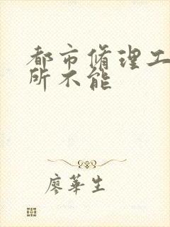 都市修理工之无所不能