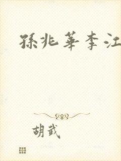 孙兆华李江小说