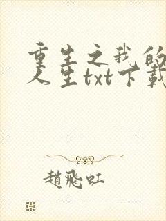 重生之我的书记人生txt下载