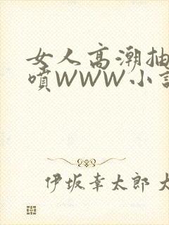 女人高潮抽搐潮喷WWW小说