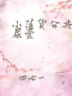 小荡货公共精厕尿壶